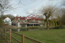 Water Meadow under construction