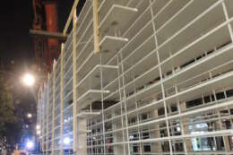 UVA Selfridgeslight installation detail