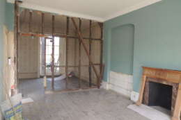 Brompton Interior during refurbishment