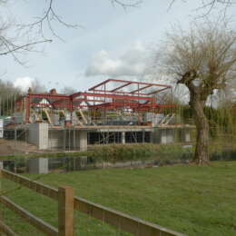 Water Meadow under construction