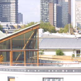 Three Oak Lane outside balcony on daylight