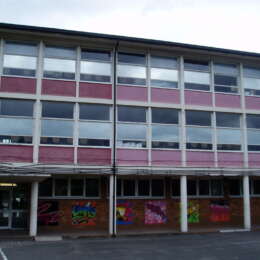 Featherstone High School west elevation
