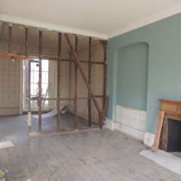 Brompton Interior during refurbishment