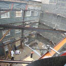 Bury St retained facade