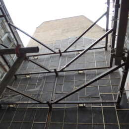 Bury St Temporary works