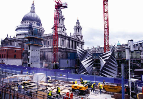 Paternoster Vents under construction